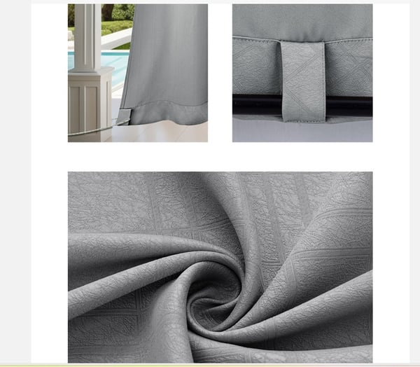 Vedenpitävä kohokuvioitu ulkoverho LightGrey M