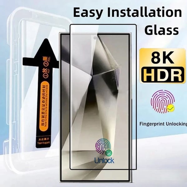 HD Klar Skjermbeskytter i Herdet Glass for Samsung Galaxy S22 Ultra