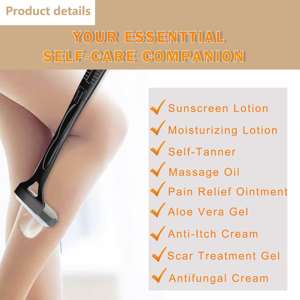 Sammenleggbar lotionapplikator Black