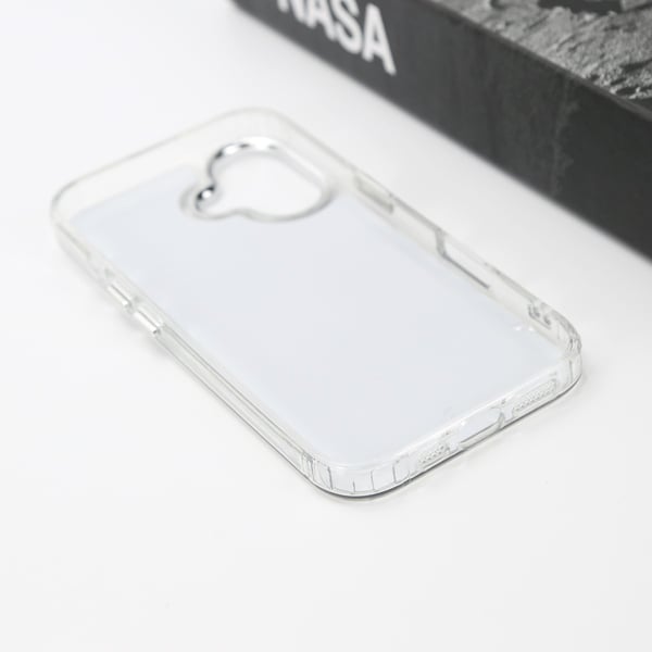 Peilikotelo iPhone 16:lle (6.1") - Kirkas TPU+PC-suoja