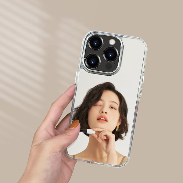 Peilikotelo iPhone 14 Pro:lle (6.1") - Kirkas TPU+PC