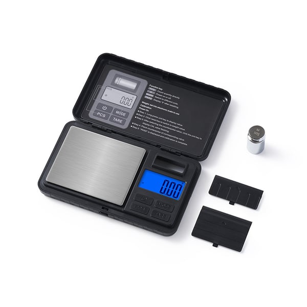 Multifunktionel smykkevægt batteriversion 200g/0,01g