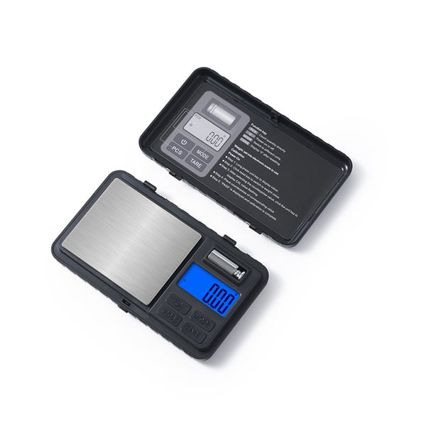 Multifunktionel smykkevægt batteriversion 200g/0,01g