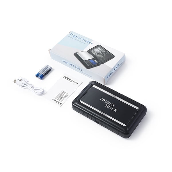 Multifunktionel smykkevægt batteriversion 200g/0,01g