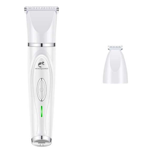 Dual-Head Kjæledyrpleiesett: Klipper og Barbermaskin White