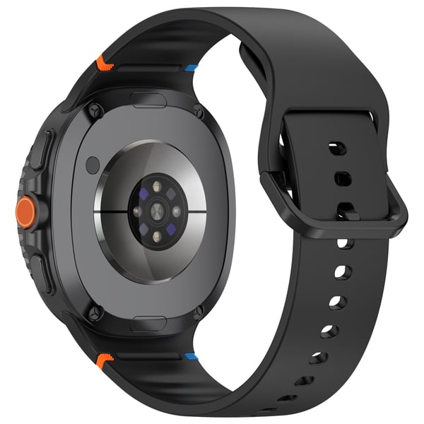 Silikone rem til Samsung Galaxy Watch 8 Black