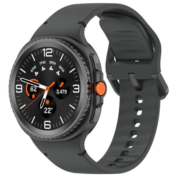 Silikone rem til Samsung Galaxy Watch 8 Grey