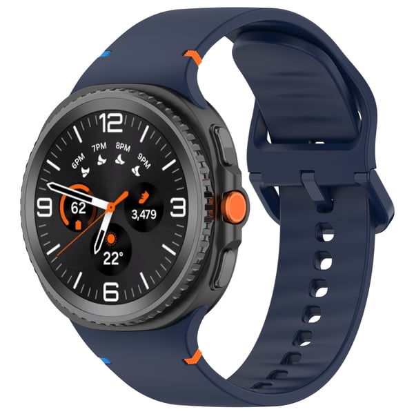Silikone rem til Samsung Galaxy Watch 8 Blue