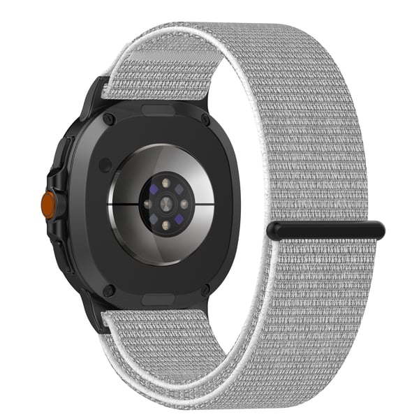 Komfortabel vevd rem til Samsung Galaxy Watch8/Classic Grey