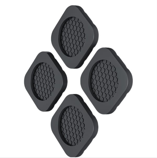 Firkantede Anti-vibrationspuder til Vaskemaskiner - 8 stk. 8-Pack