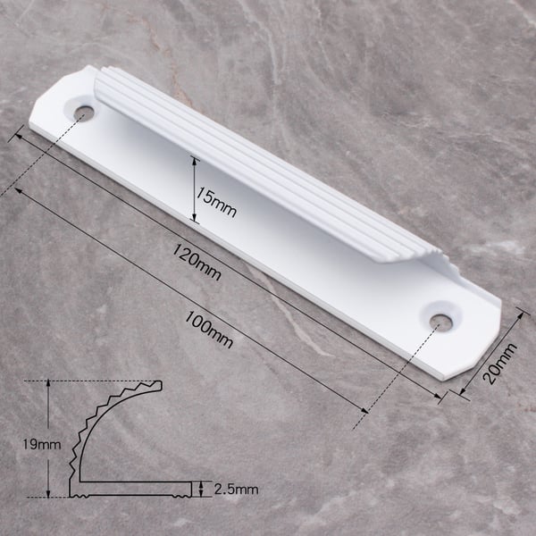 4 Pack Vedin - Pinta-asennettava White