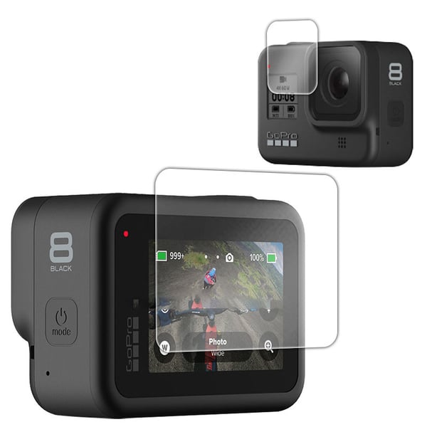 GoPro HERO 8 Black Skjermbeskytter i Herdet Glass