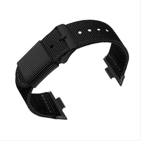 Tyylikäs nailonranneke Huawei Fit 3/4/4 Pro -kelloon Black