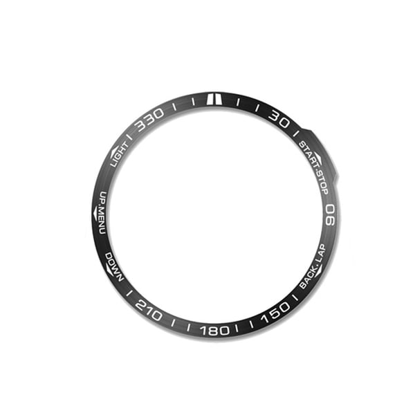 Stilig ramme kompatibel med Garmin Fenix ​​7X Black