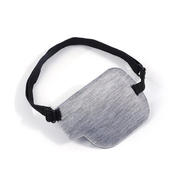 3D-silmämaski säädettävällä vasemman silmän soljella - Harmaa