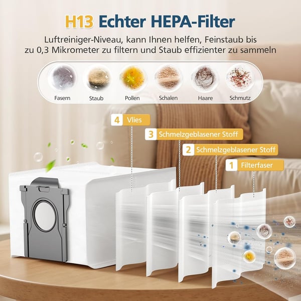 Tilbehørssett for Dreame X50 Ultra - 24 deler