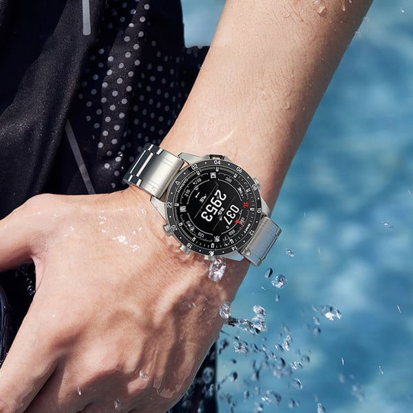 26 mm hurtigutløsende titanrem med sikkerhetsspenne Garmin Fenix 8, Fenix 7