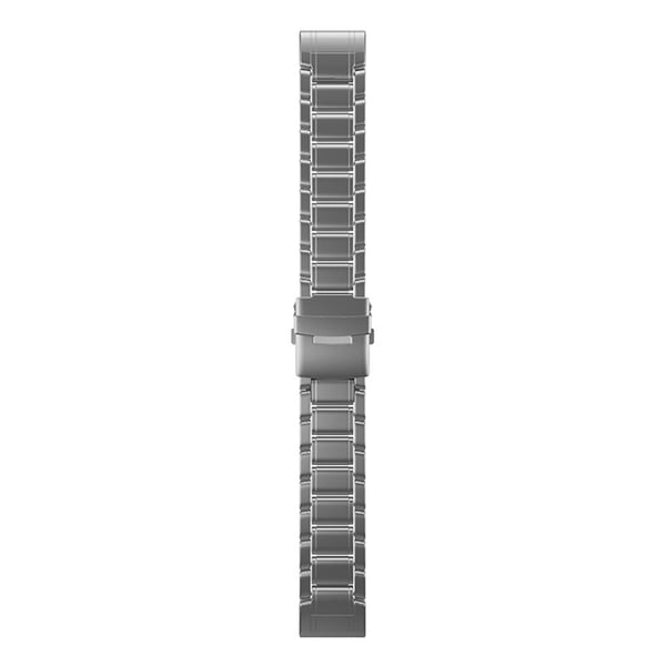 22mm Titanium Urrem til Garmin Fenix 8/7 - Grå