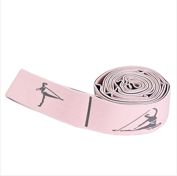 Segmenterad yogarem för ökad flexibilitet Pink