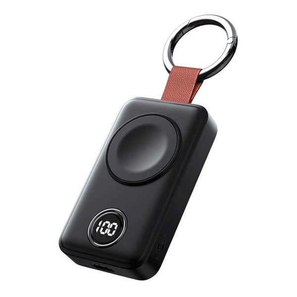 Bærbar trådløs oplader til smartwatch Joyroom JR-WQW01 2000mAh sort