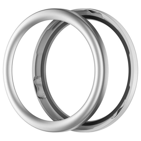 CMF Watch Pro 2 Metallramme + Skjermbeskytter Sølv - Optimal Beskyttelse og Stil Silver