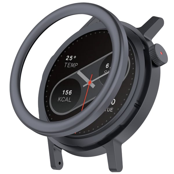 CMF Watch Pro 2 Metallramme + Skjermbeskytter Sølv - Optimal Beskyttelse og Stil Grey