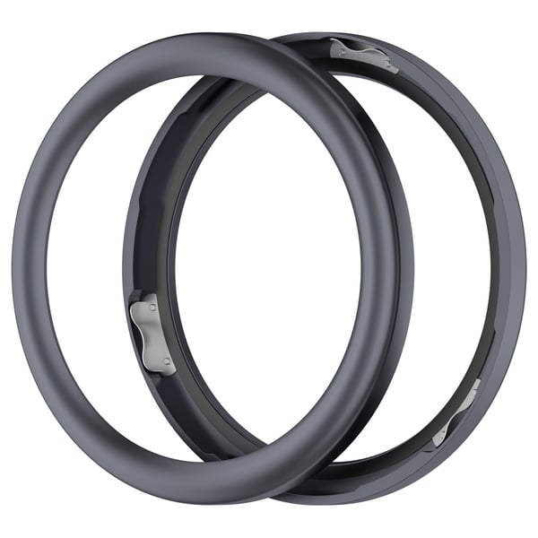 CMF Watch Pro 2 Metallramme + Skjermbeskytter Sølv - Optimal Beskyttelse og Stil Grey