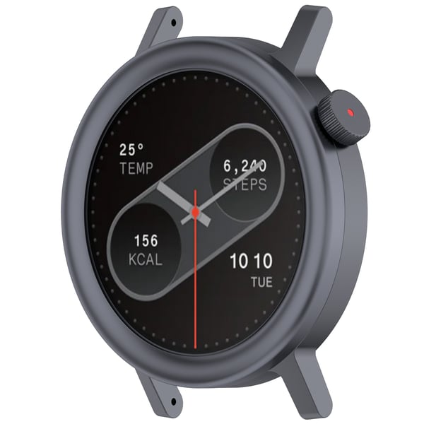 CMF Watch Pro 2 Metallramme + Skjermbeskytter Sølv - Optimal Beskyttelse og Stil Grey