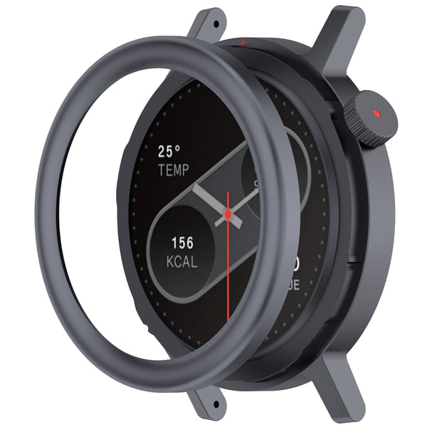 CMF Watch Pro 2 Metallramme + Skjermbeskytter Sølv - Optimal Beskyttelse og Stil Grey