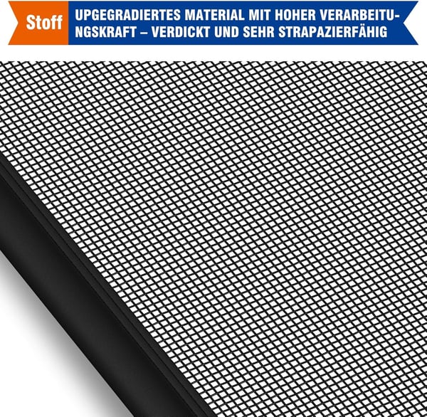 Magnetisk garasjeport myggnett - Hold insektene ute og nyt frisk luft i garasjen Grey L