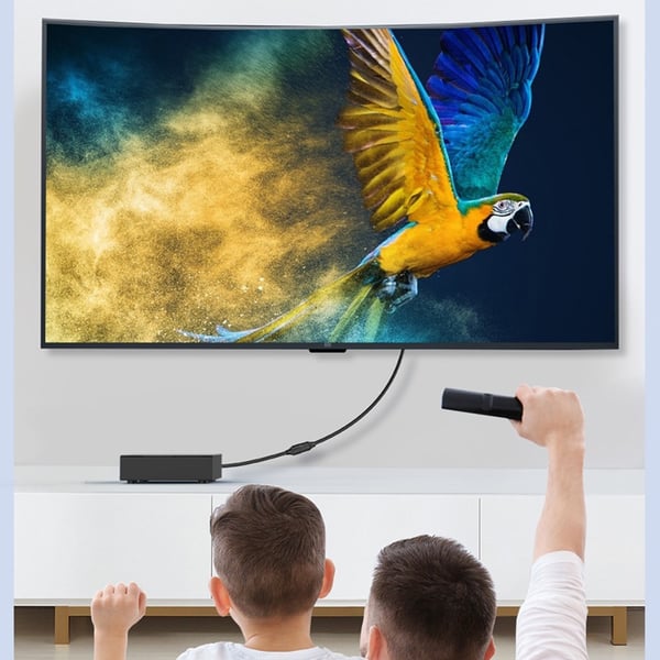 HDMI Forlengelseskabel 4K 60Hz - Utvid din HDMI-tilkobling for PC, TV, Spillkonsoller og mer 3 m