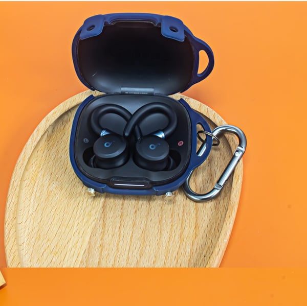 Silikonbeskyttelsesetui for Anker Soundcore Sport X20/X20 Bluetooth-øretelefoner - Beskyttelse og stil Blue