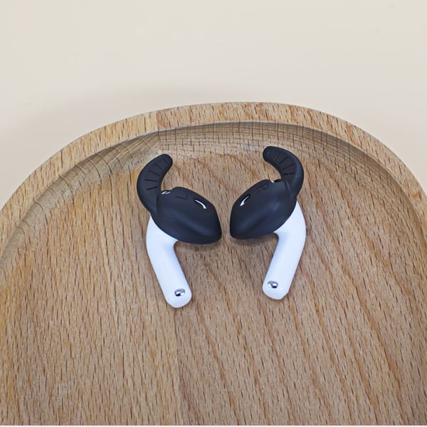 Silikone ørepropper til Kompatibel med APPLE AirPods 4 - Beskyttelse, komfort og stil i blandede farver
