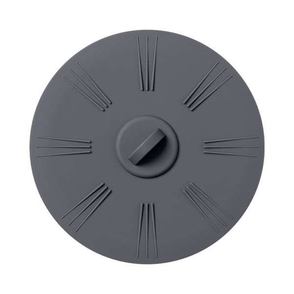 15.2cm Silikone Vaskprop Afløbsdæksel - Effektivt Afløbsfilter til Køkken, Bad og Vaskerum Grey