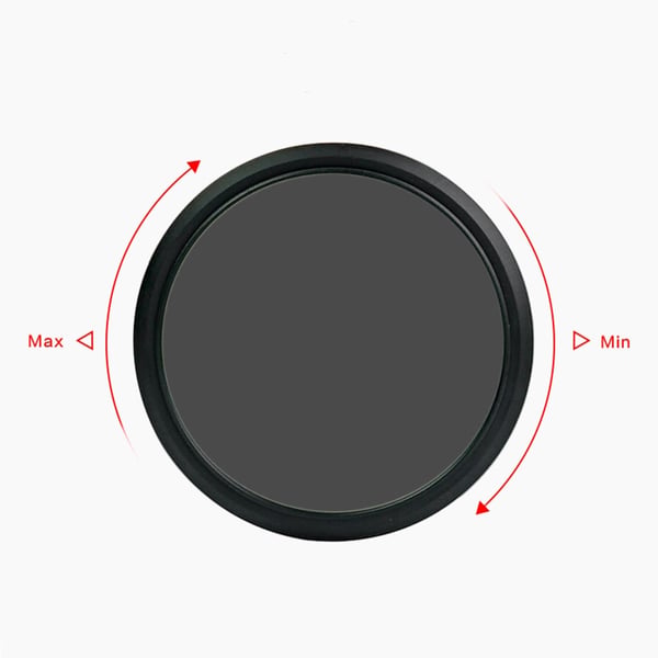 Justerbar ND UV Filter Neutral Density ND2-400 Kamera Filter Linse til Lysreduktion og Eksponeringskontrol 67 mm