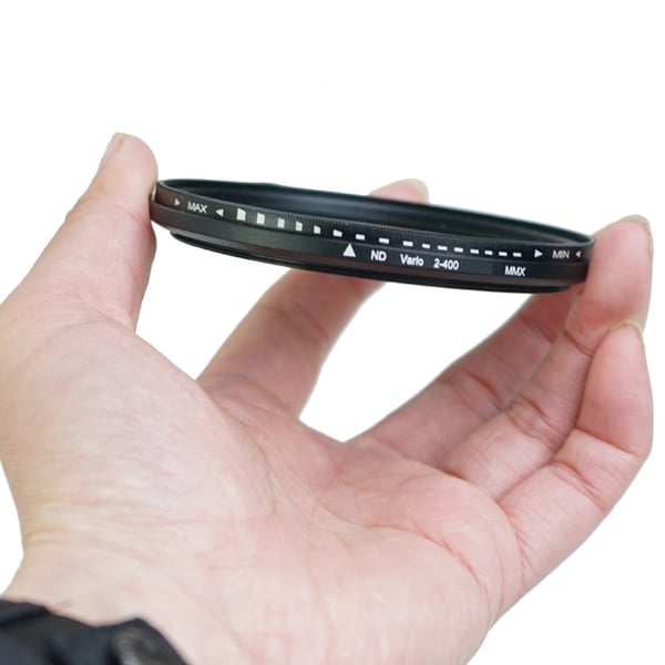 Justerbar ND UV Filter Neutral Density ND2-400 Kamera Filter Linse til Lysreduktion og Eksponeringskontrol 67 mm