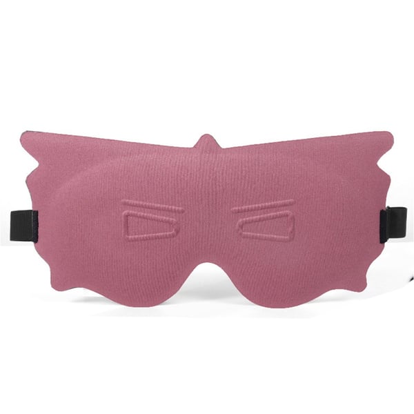Syväuurteinen valoa estävä unimaski – 3D-muotoilu, hengittävä ja säädettävä Pink