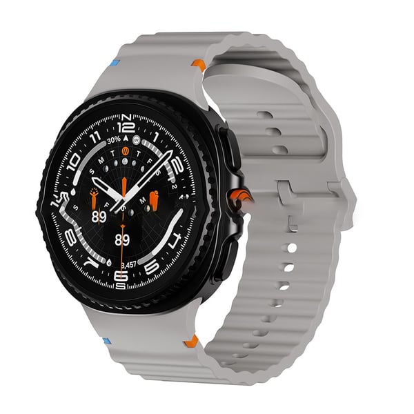 22mm silikone urrem til Kompatibel med Galaxy Watch 8 / Watch 8 Classic - Udskiftelig rem Grey 22mm silikone urrem til Kompatibel med Galaxy Watch 8 / Watch 8 Classic - Udskiftelig rem Grey