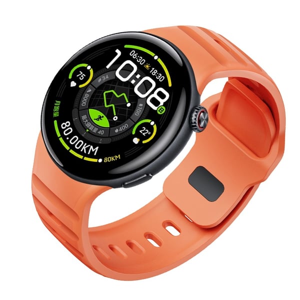 Silikonrem for VIVO WATCH 5 - Komfortabel og justerbar sportsrem Orange