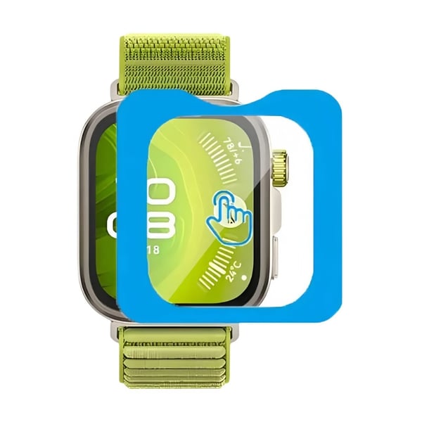 Karkaistu lasi näytönsuoja Huawei Watch Fit 4 Pro -kelloon – Helppo asennus