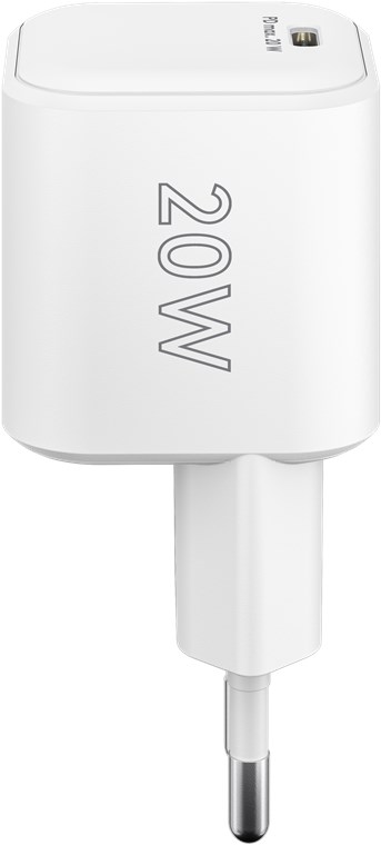 USB-C™ PD GaN hurtiglader Nano (20 W) hvit