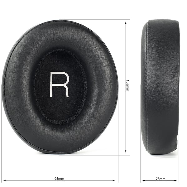 Erstatningsøreputer for Shure AONIC 50 Gen 1/Gen 2 - Komfortable øreputer i memory foam