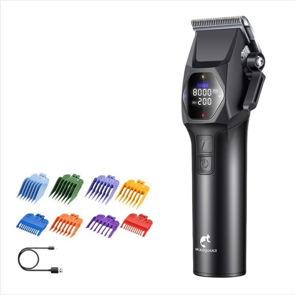 Professionel Pet Clipper med Smart Display og Justerbar Hastighed til Store Hunde