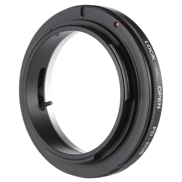 FD-EOS Adapterring for Canon FD-objektiv til Canon EOS (EF-feste) Metall Makro Adapter