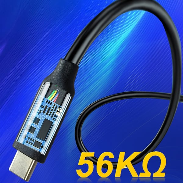 USB til Type-C 3.2 Datakabel 60W - Svart - Kompatibel med Huawei, Samsung, Apple, Garmin 2m