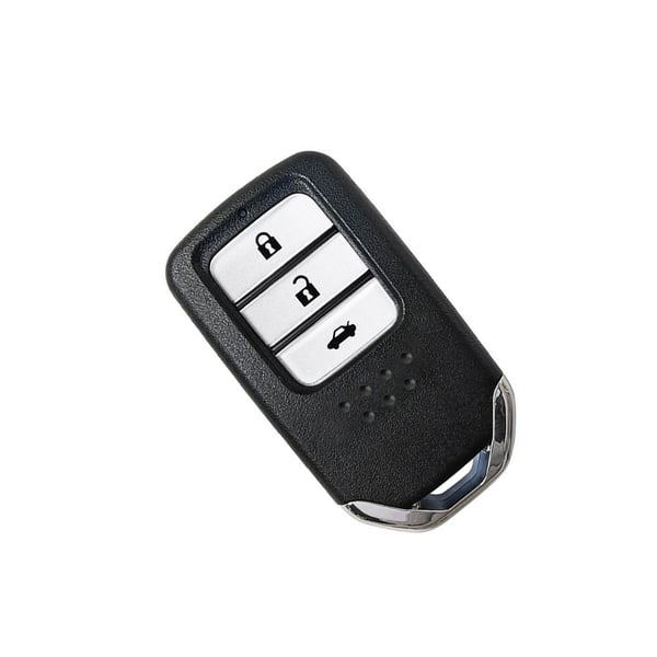 Bilnøkkelhus kompatibelt med Honda CRV, Civic, XRV, Accord, Vezel, Crider, Jade - Svart ABS Erstatningsdeksel