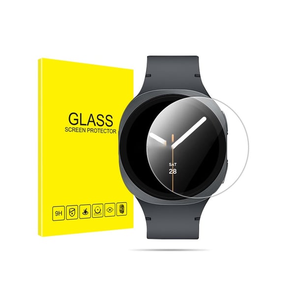 Samsung Watch 8 40mm Skjermbeskytter i Herdet Glass - Personvern, 2-pakning