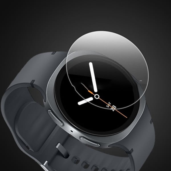 Høykvalitets 2-pakning skjermbeskytter i herdet glass for Samsung Watch 8 44mm - Klar og ripebestandig