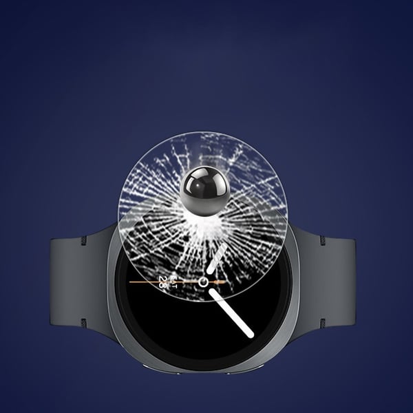 Høykvalitets skjermbeskytter i herdet glass kompatibel med Samsung Watch 8 40mm - 2 stk