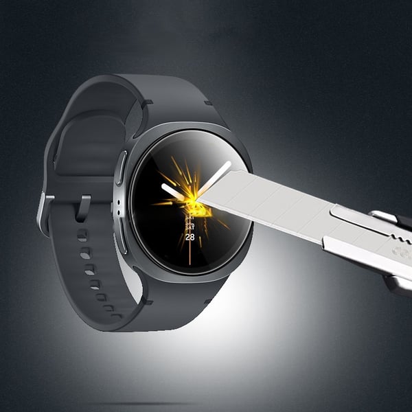 Høykvalitets skjermbeskytter i herdet glass kompatibel med Samsung Watch 8 40mm - 2 stk